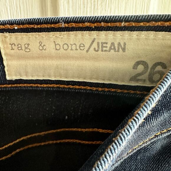 Rag & Bone Skinny Stretch Denim Jeans in Bedford Wash - Picture 5 of 10
